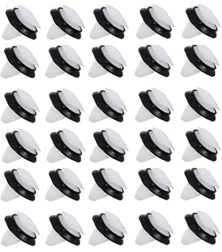 25 Pcs Push In Retainer Trim Clips 3/4" - 1" Wide Moulding Fits Dodge - Foto 12