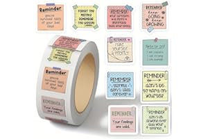 500pcs Reminder Sticky Notes for Notebooks, Planners, Envelopes, and Cup Sealing Decorative Stickers, DIY Decorative Holiday 