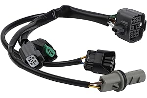 Headlight Wiring Harness High-Quality ABS Material Quick Installation Wear-Resistant Non-Deformable for Mazda 3 2014-2018 OE 