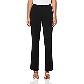 Kasper Womens Pull on Faux Fly Trouser