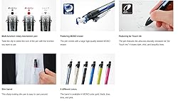 Tombow Mono Graph Multi 2 Color 0.5mm Ballpoint Pen