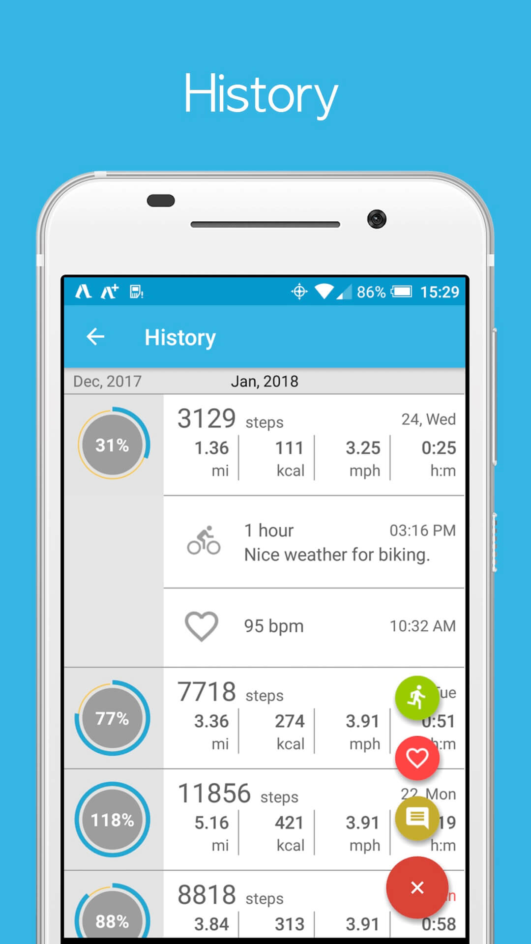 Accupedo-Pro Pedometer