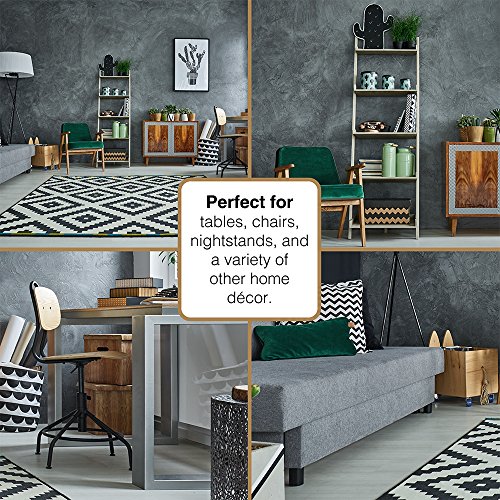 softtouch 1 5/8" Round Carpet Bottom Furniture Caster Cups to Protect