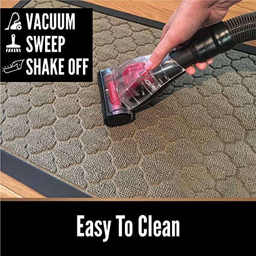 Gorilla Grip Durable Natural Rubber Door Mat, Waterproof, 72x24 Runner
