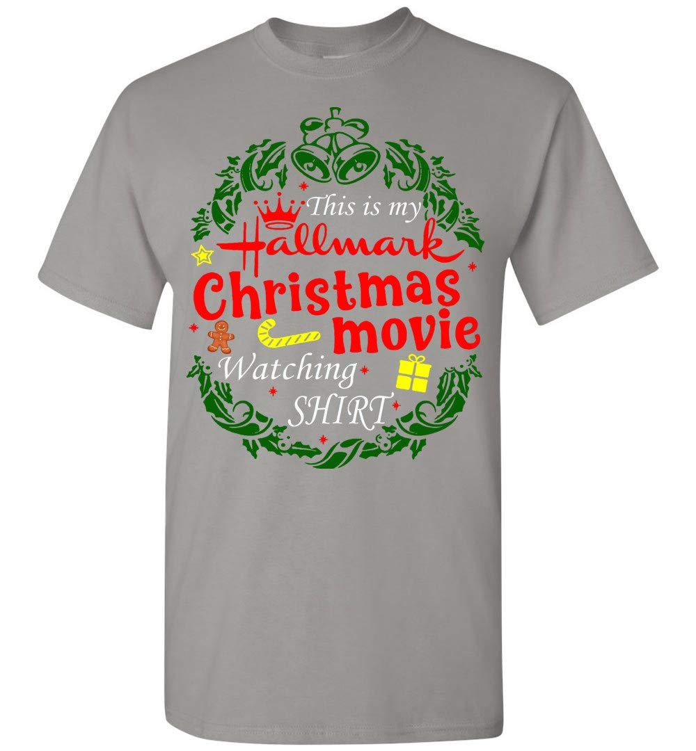 Hallmark This Is My Hallmark Christmas Movie Watching Shirt Tshirt