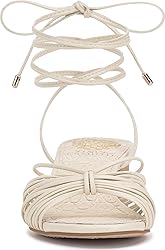 Vince Camuto Women's Lory Heeled Sandal, Creamy