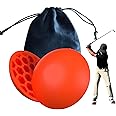 Golf Pressure Plate Golf Swing Training Aid, Physical Strength Pad Force Plate, Rubber Force Pedal Exerciser Step Pad for Improved Golf Game, Indoor Golfer Men Club Gifts Practice Equipment
