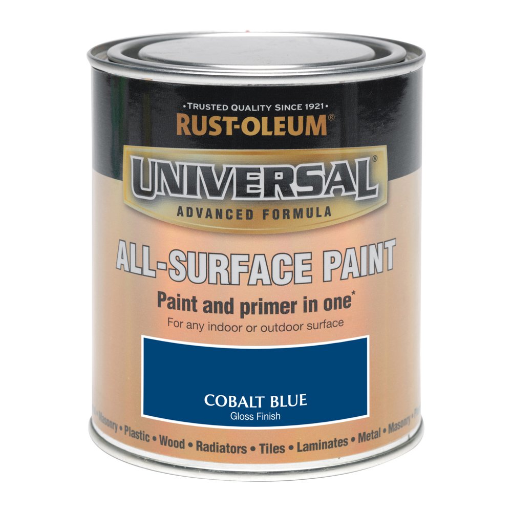 Rust-Oleum 750ml Universal Paint - Gloss Cobalt Blue
