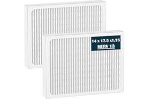 DAODEFUL DR90 Dehumidifier Filter 14 x 17.5 x1.75 MERV 13: for Honeywell DR120 Dehumidifiers (50070171-002) and Santa Fe Advance90, Advance100, Advance120 dehumidifier Models - Used for Basement 2 Pack