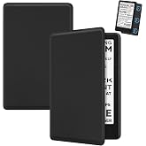 Magnetic Case for Xteink X3 3.7" Inch E-Book Reader, Black | Ultra Thin Lightweight All-Around Scratch Resistant Magnetic Closure Protective Cover Compatible with Xteink X3 E-Reader