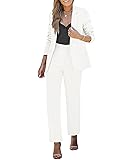 luvamia Women's Two Piece Sets Pants Suits Dressy