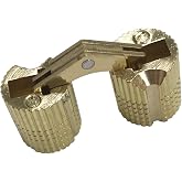 SOSS Barrel Hinge, Solid Brass, 10mm (4)