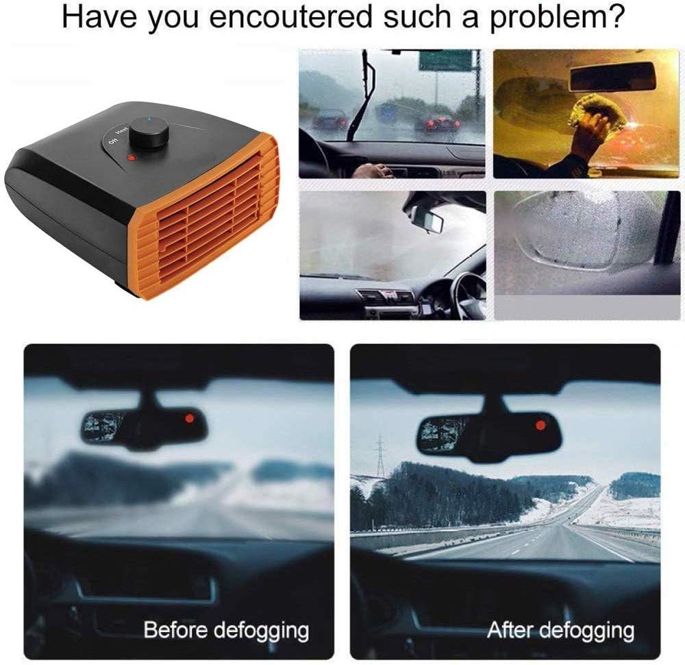 Amazon Co Jp 12v車のヒーター 英国の自動車フロントガラスのファン24v車小型アプライアンス高速暖房デフロスト曇り止めベスト冬のギフト1センチメートルシガーライターラインポータブル付き スポーツ アウトドア