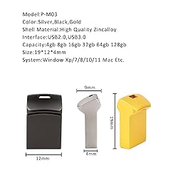 SIMAIOU Tiny Thumb Drives Ultra Mini USB Flash