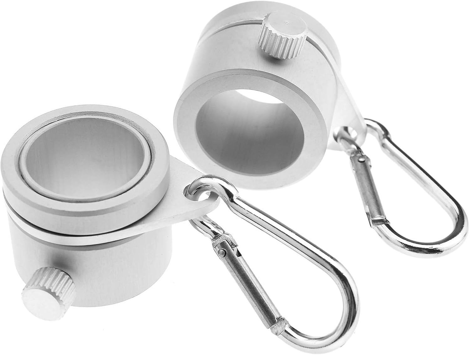 Clips Rotatifs 360° Pour Mât De Drapeau - Aluminium Anti-enroulement - Pour Mât De 1 Pouce - YINETTECH