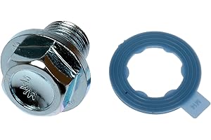 Dorman 090-033CD Oil Drain Plug Standard M14-1.50, Head Size 17mm Compatible with Select Models