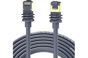 BEZOKABEL Starlink Cable Gen3 Standard V3 Cable for Starlink 15FT Waterproof Ethernet Cable Gen 3 - Gray