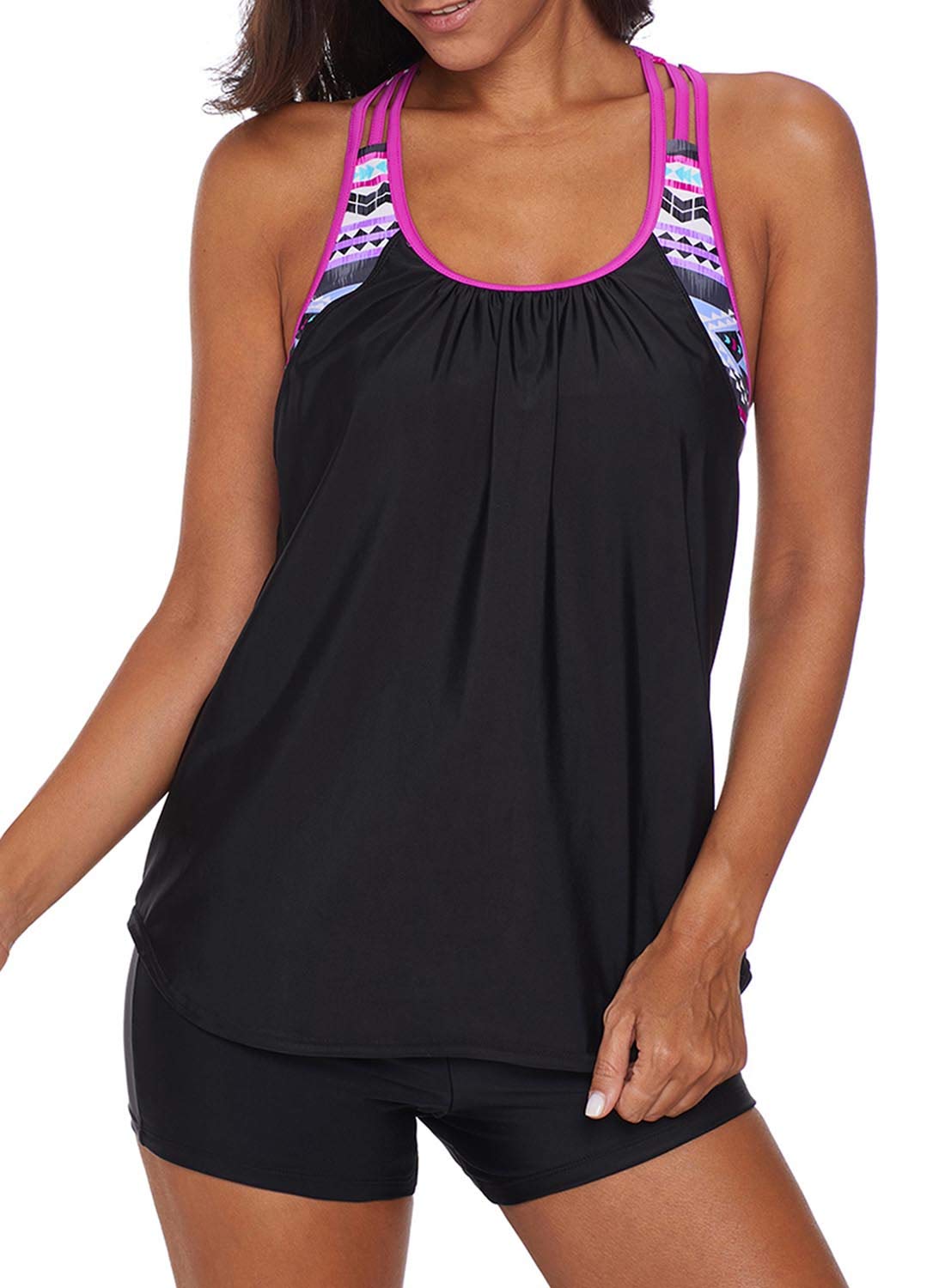 strappy tankini top