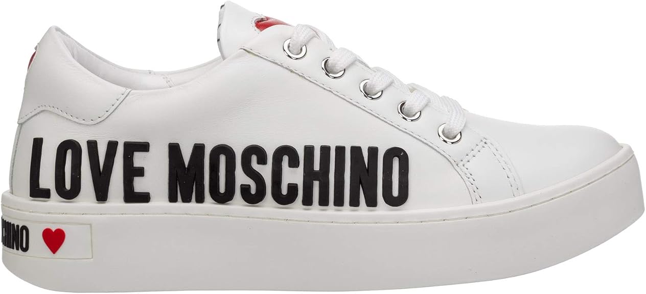 Love Moschino Damen Cassetta Sneaker Bianco Amazon de Schuhe love-moschino-damen-cassetta-sneaker-bianco-amazon-de-schuhe