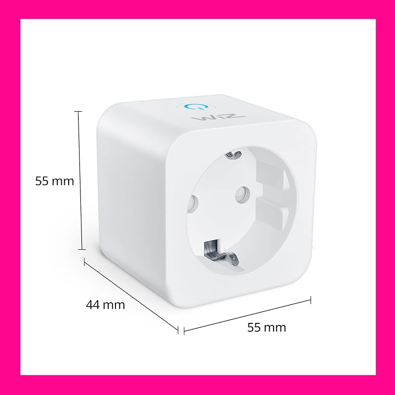 Wi-Fi Smart Plug, Presa di corrente tipo F, Confezione da 4