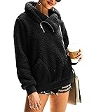 KIRUNDO Women's 2025 Winter Lapel Fuzzy Fleece