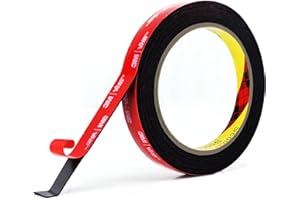 Extra Strong Double Sided Tape Heavy Duty 10FT x 0.8 in, Very Sticky Adhesive Double Sided Mounting Tape, Works Great Indoors