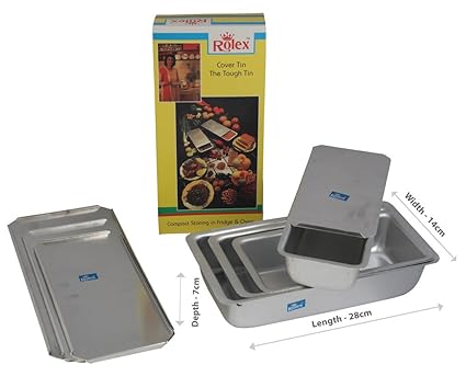 Rolex Aluminium Cover Tin Set of 4 S1234