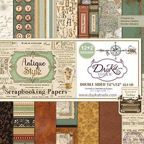 Dayka Trade Antique Style Scrapbooking KIT