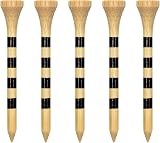 Zivisk 70mm Bamboo Golf Tees, 100 Count, Natural 2-3/4 Inch Wooden Tees view 1
