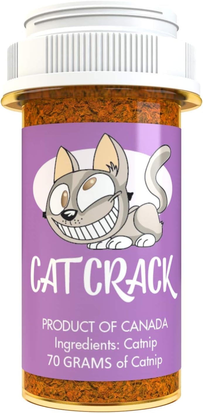 Cat Crack Katzenminze, Premium Safe Nip Blend für Katzen, mit maximaler