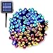 Solar String Lights 72ft 200led Solar Power Outdoor Lights, Fairy Ambiance Lighting Waterproof for Gardens, Patio, Landscape, Homes, Wedding, Party, Tree, Outdoors, Christmas Decoration, Multi