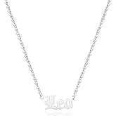 Aimber 18K Gold Plated Astrology Necklace for Women Jewelry,12 Zodiac Pendant Horoscope Constellations Necklace