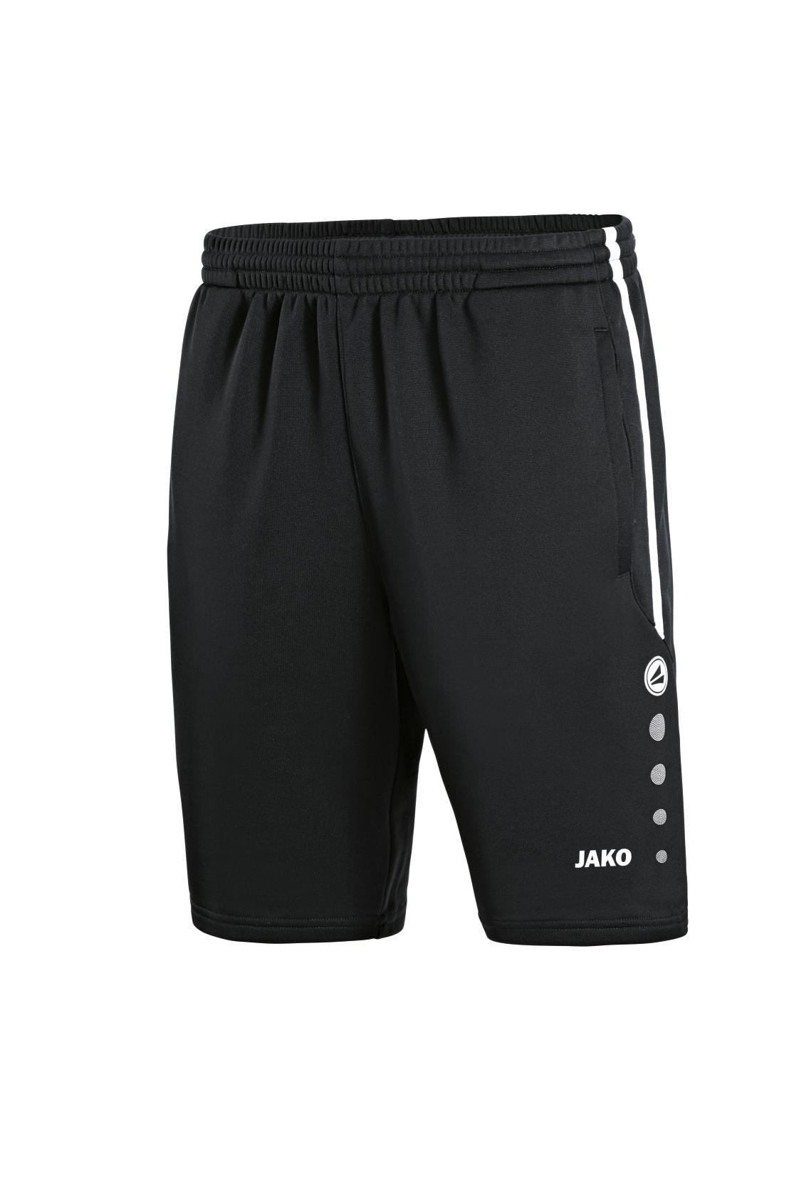 Jako Trainingsshort Active Herren Hose schwarz-weiß - M — image 1