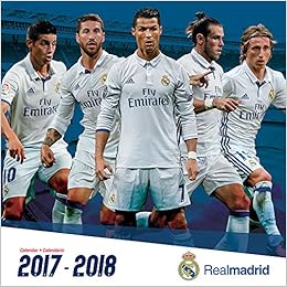Real Madrid (17 Month) 2018 Wall Calendar (English and Spanish Edition), by Trends International Real Madrid (17 Month) 2018 Wall Calendar (English and Spanish Edition), by Trends International