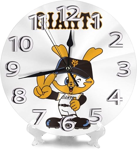 Amazon Co Jp 読売ジャイアンツ 柱時計 北欧 おしゃれ 円形掛け時計 連続秒針掛け時計 静音 部屋装飾壁時計 インテリア 置き時計 時計 壁掛け寝室 店舗 家 部屋装飾 簡単 贈り物 アラビア数字壁掛け時計 シンプル おしゃれ丸い 壁時計 ホーム キッチン