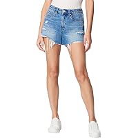 BLANKNYC] Womens Embellished Stone Detail Cut Off High Rise Denim Shorts,  Comfortable & Stylish, All that Glitters, 26 at Amazon Women's Clothing  store