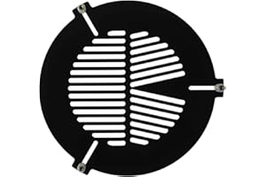 Astromania Bahtinov Mask Focusing Mask for Telescopes - FM120mm for a Tube Outer Diameter (OD) from 125mm-180mm - can be Mounted with The Brass Screws Inside or Outside The drawtube