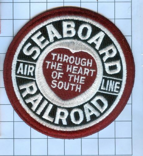 Railroad 100% Embroidered Patch Collectible - Seaboard Air Line Railway