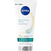 NIVEA Skin Firming &amp; Toning Body Gel Cream with Q10, Hyaluronic Acid and Vitamin C, Clinically Tested Skin Firming &amp; Toning Cream, 72-Hour Moisture, 6.7 Oz Tube (Pack of 12)