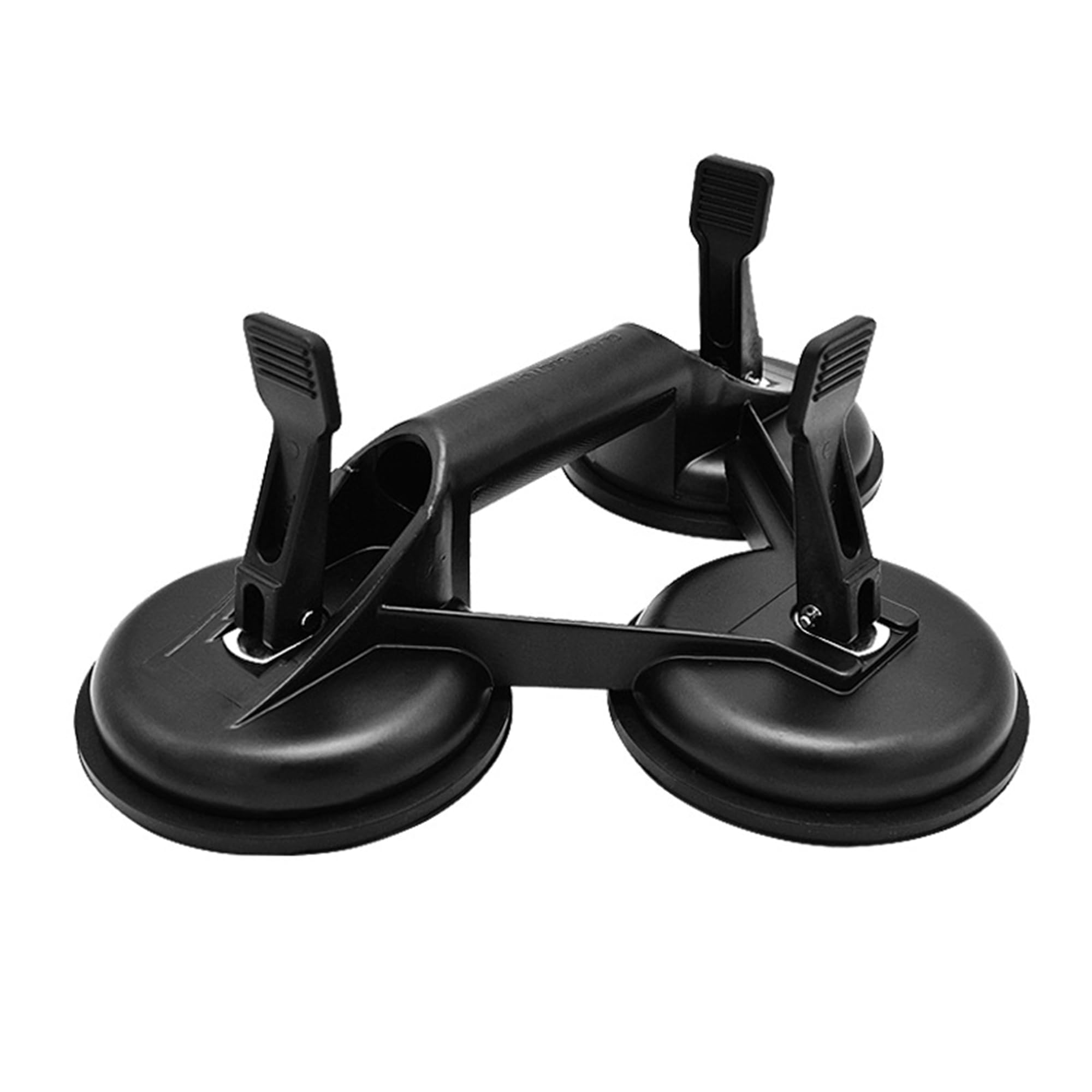 MOSIKEN Aluminum Triple Suction Cups, Heavy Duty Metal Vacuum Sucker ...
