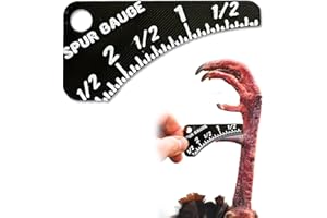 Wild Turkey Spur Gauge, Turkey Hunting Spur Gauges Tool, Determine Turkey Age and Size, Turkey Gear for Avid Turkey Hunters a