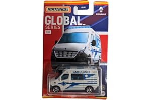 Matchbox - Renault Master Ambulance - Global Series 7/14 [White/Blue]