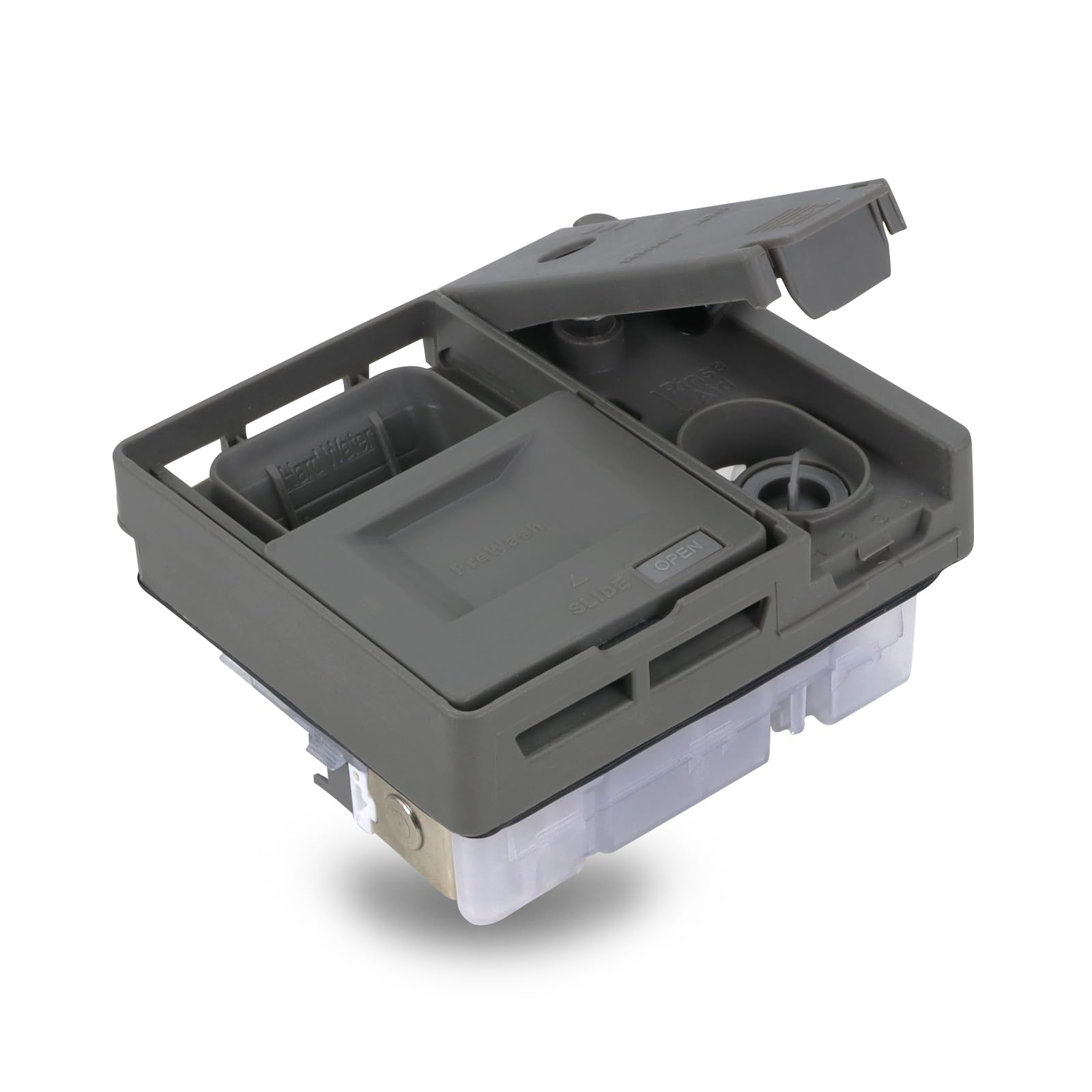 Photo 1 of Upgraded W10861000 Dishwasher Detergent Dispenser Compatible With Whirlpool KitchenAid Maytag Dishwasher Replacement Parts W10620296 W10620298 WDT750SAHZ0 WDT730PAHZ0 Dishwasher Soap Dispenser