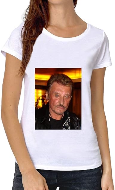 Access Mobile Ile De Re Fr T Shirt Johnny Hallyday 1 Femme Blanc Xx Large Amazon Fr Vetements Et Accessoires