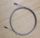 CFF Stainless Steel Replacement Cable for Speed Jump Ropes, Silver, 11'