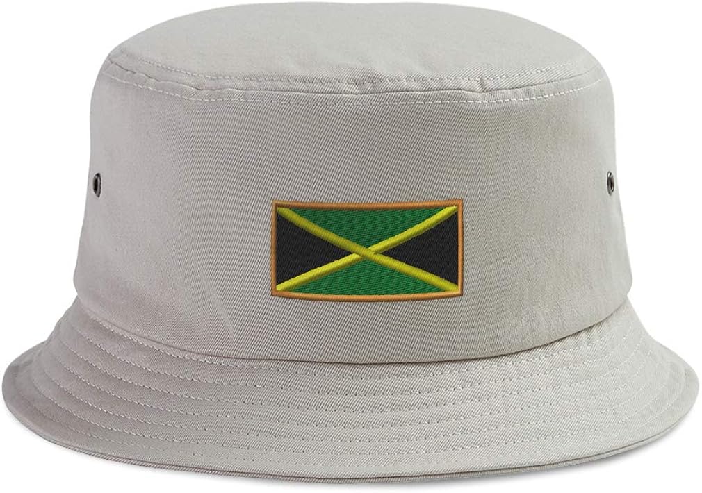 Custom Bucket Apparel Hat Jamaica Embroidery Cotton Hats for Men