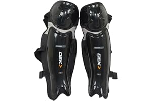 Power-tek V5.0 Dek/ball Hockey Shin Pads Unisex Style : 90200202