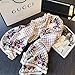 Changx Girl's Fashion style Luxury Warm Silk Scarves Turban