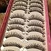 Bluelans® 10 Pairs Long Cross False Eyelashes Fake Thick Black Eye Lashes