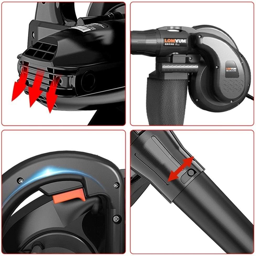 CHENXIAOJUN Vacuum 1800W Blower Electric Blower Computer Cleaning Blower Dusting Vacuum Cleaner Household Car Cleaner Powerful 220V cordless vacuum cleaner (Color : 1800W, Plug Type : US)